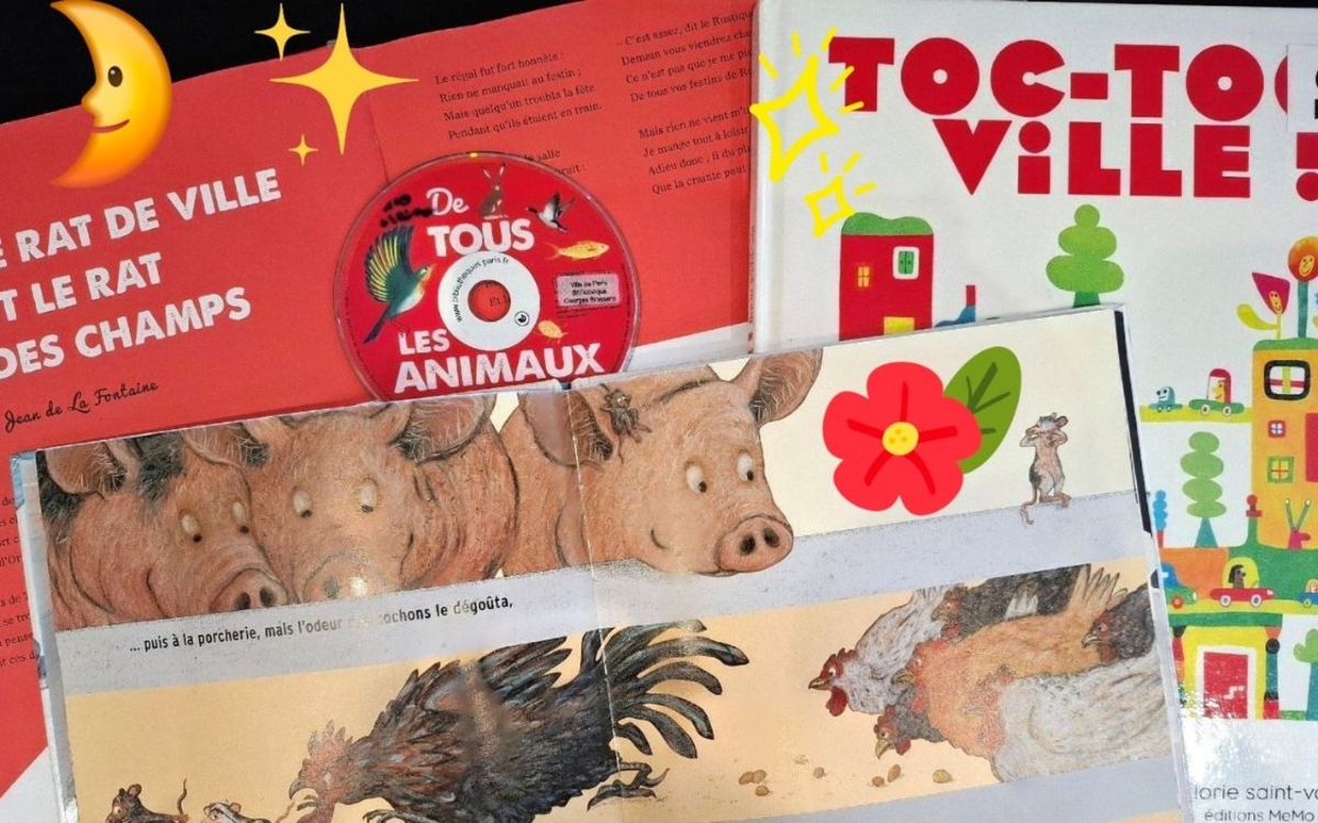 Heure du conte spéciale Bibliothèque Georges Brassens Paris