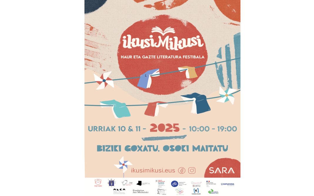 Ikusi Mikusi foire littérature jeunesse en langue basque Lurberri Sare