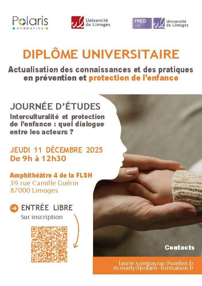 Interculturalité et protection de l’enfance : quel dialogue entre les acteurs ? Faculté des Lettres et des Sciences Humaines Limoges