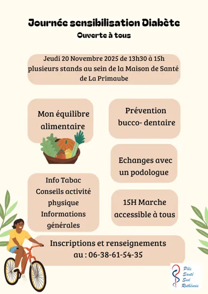 Journée sensibilisation Diabète