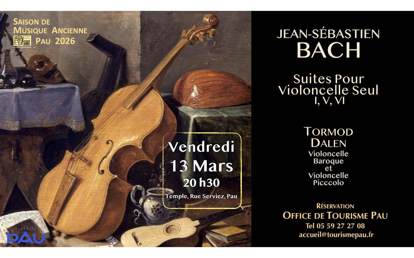 JS Bach Suites pour violoncelle seul