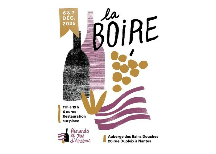 La Boire - Salon des Vins naturels Auberge les Bains douches