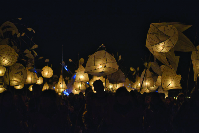 La parade des lanternes Sainte Luce sur Loire