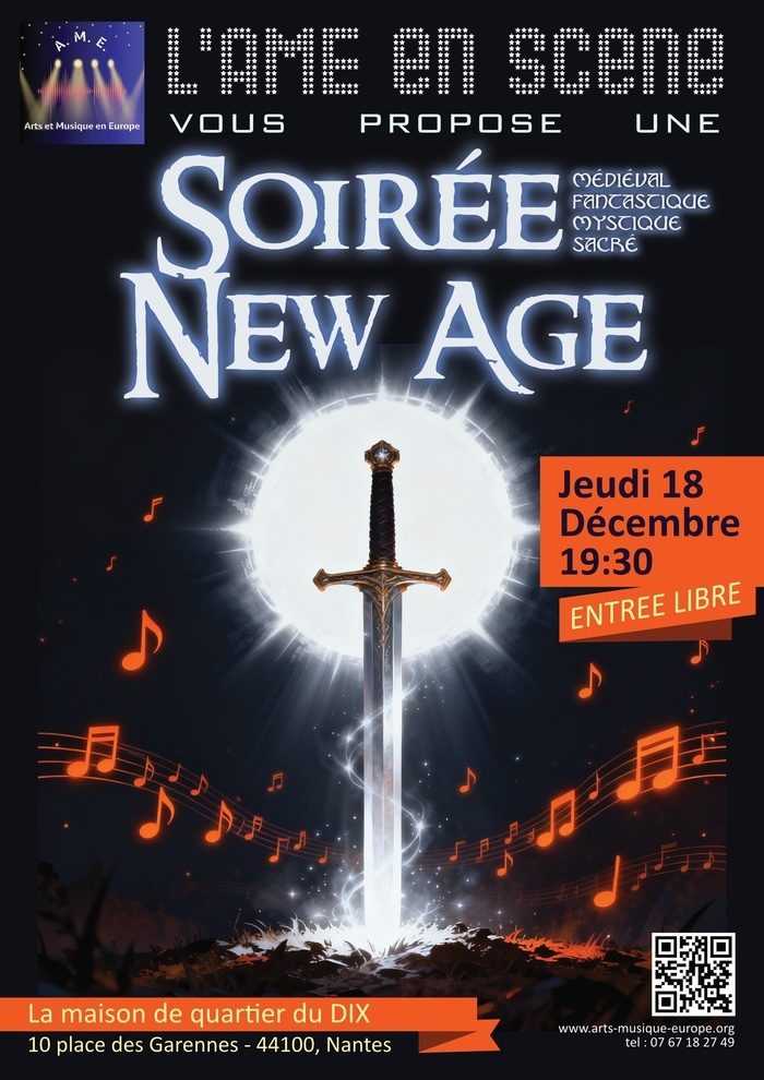 “L’AME EN SCENE” - Concert « NEW AGE» Dix (Le) Maison de Quartier