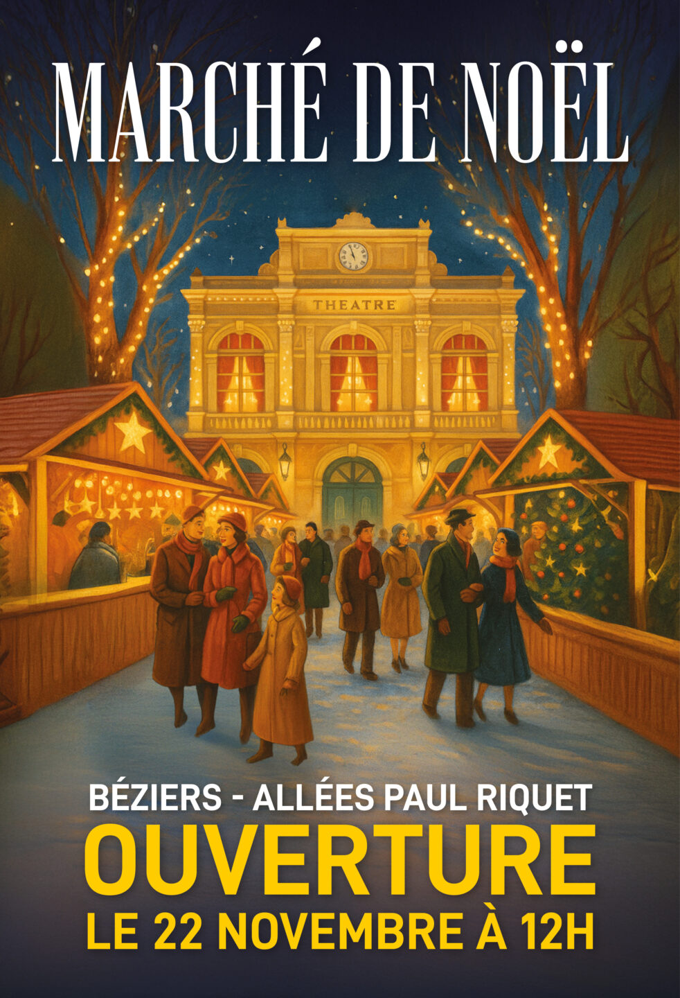 LANCEMENT DU MARCHÉ DE NOËL
