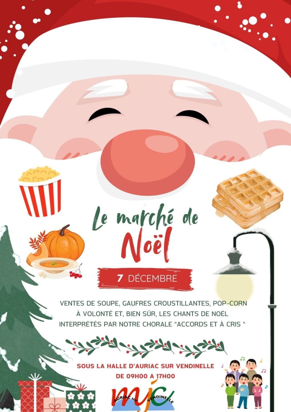 LE MARCHÉ DE NOËL D'AURIAC SUR VENDINELLE