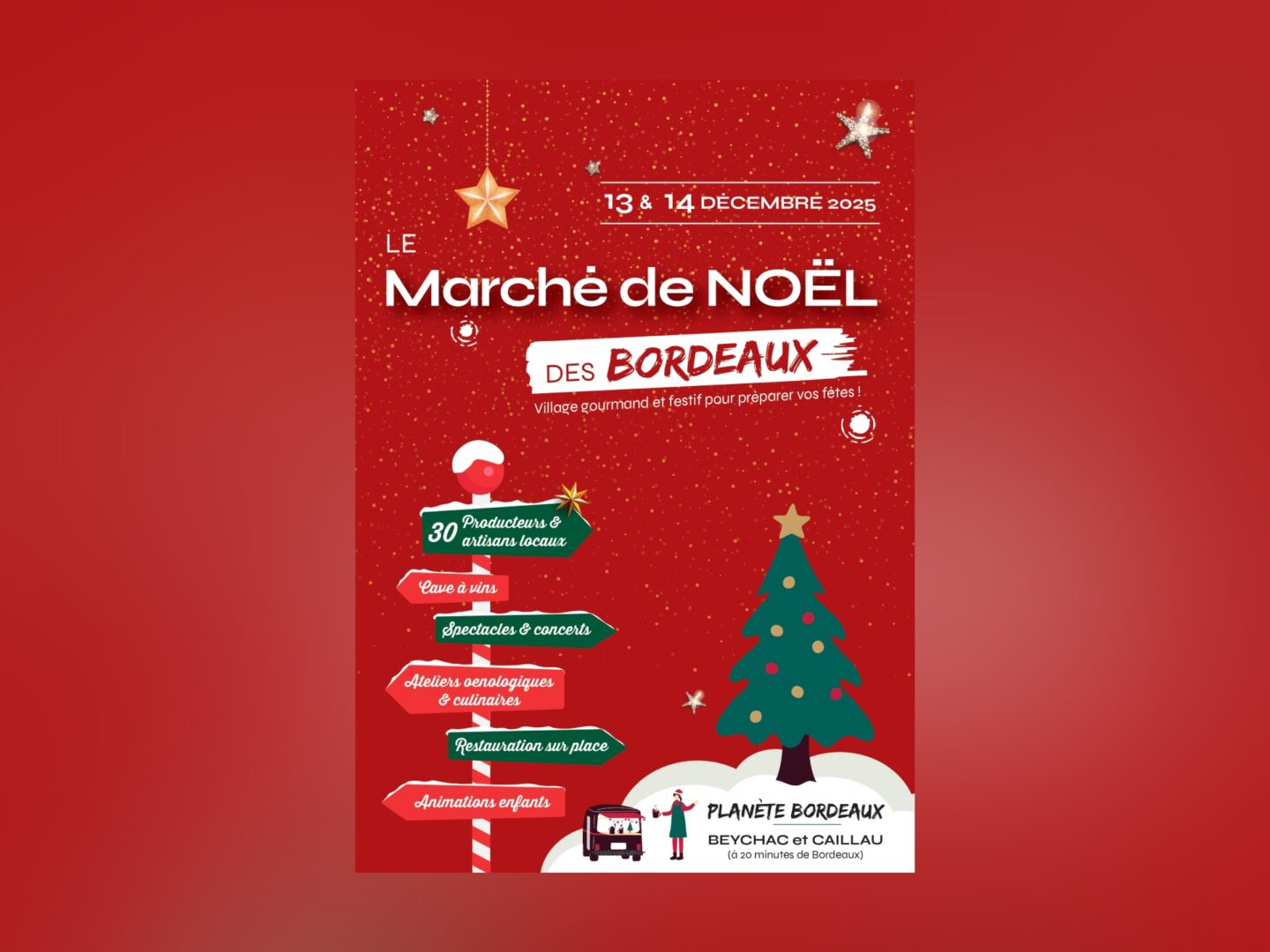 Le Marché de Noël des Bordeaux 2025