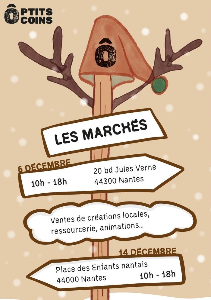 Le petit marché de Noël Le 20 mille