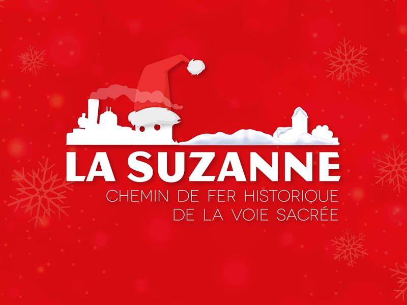 Le train de Noël La Suzanne