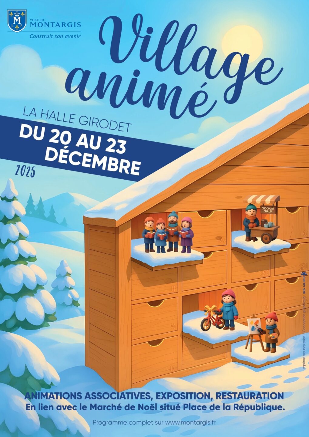 Le village animé