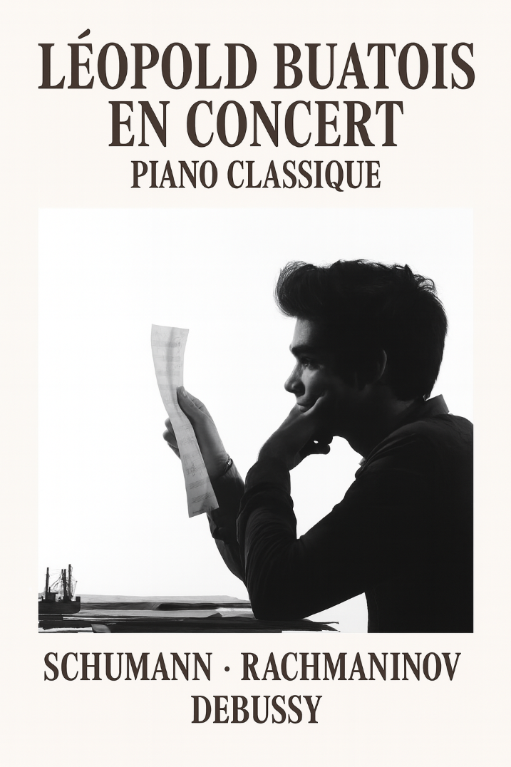 Léopold Buatois en concert piano classique