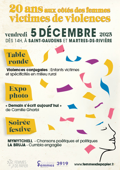 LES 20 ANS DE L'ASSOCIATION FEMMES DE PAPIER