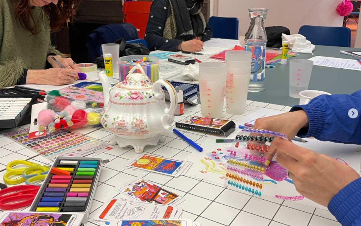 Les ateliers artistiques pour les petits Maison de la Vie Associative et Citoyenne du 11e arrondissement PARIS