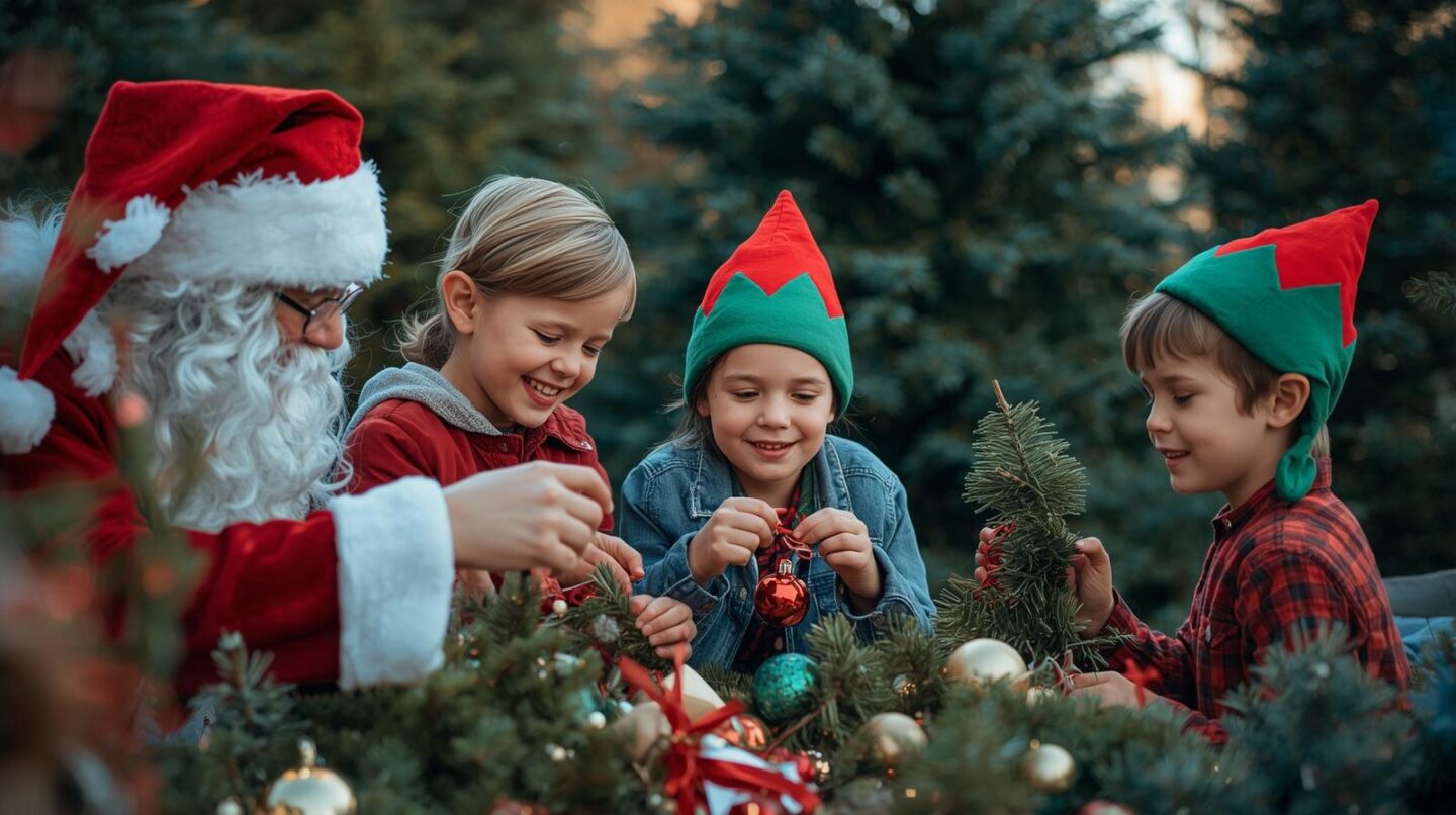 Les ateliers des petits lutins Fabrique ton Père Noël !