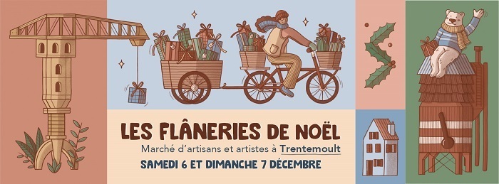 Les Flâneries de Noël à Trentemoult Port Trentemoult