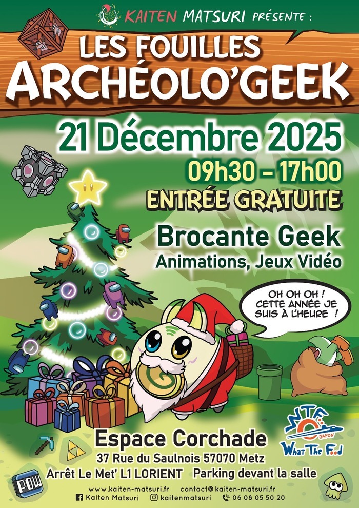 Les Fouilles Archéolo'Geek - Niveau 4 Espace Corchade METZ (Moselle) Metz