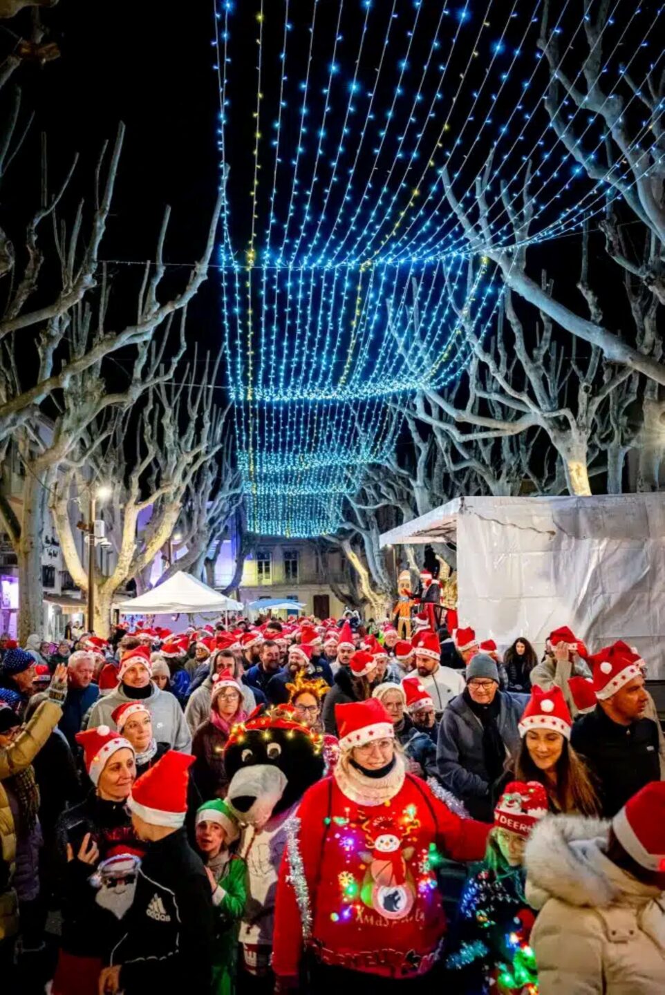 LES FOULÉES DU PÈRE NOËL COURSE FESTIVE À SÉRIGNAN