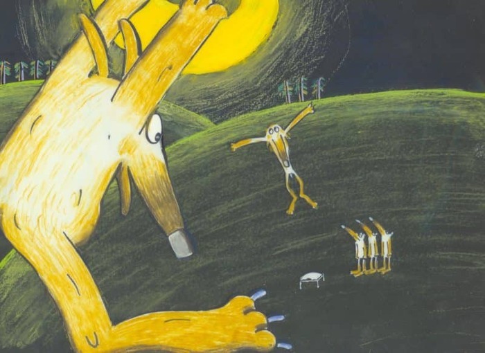 LES PETITS DIMANCHES #6 / (MÊME) PAS PEUR DU LOUP ! • OLLIVIER LEROY ET ANNE-LAURE BOURGET (FR) Esplanade Charles de Gaulle Rennes