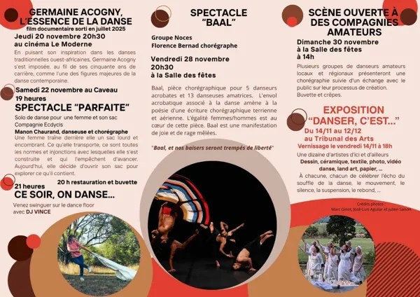 Les Renc'arts de la Danse Spectacle BAAL