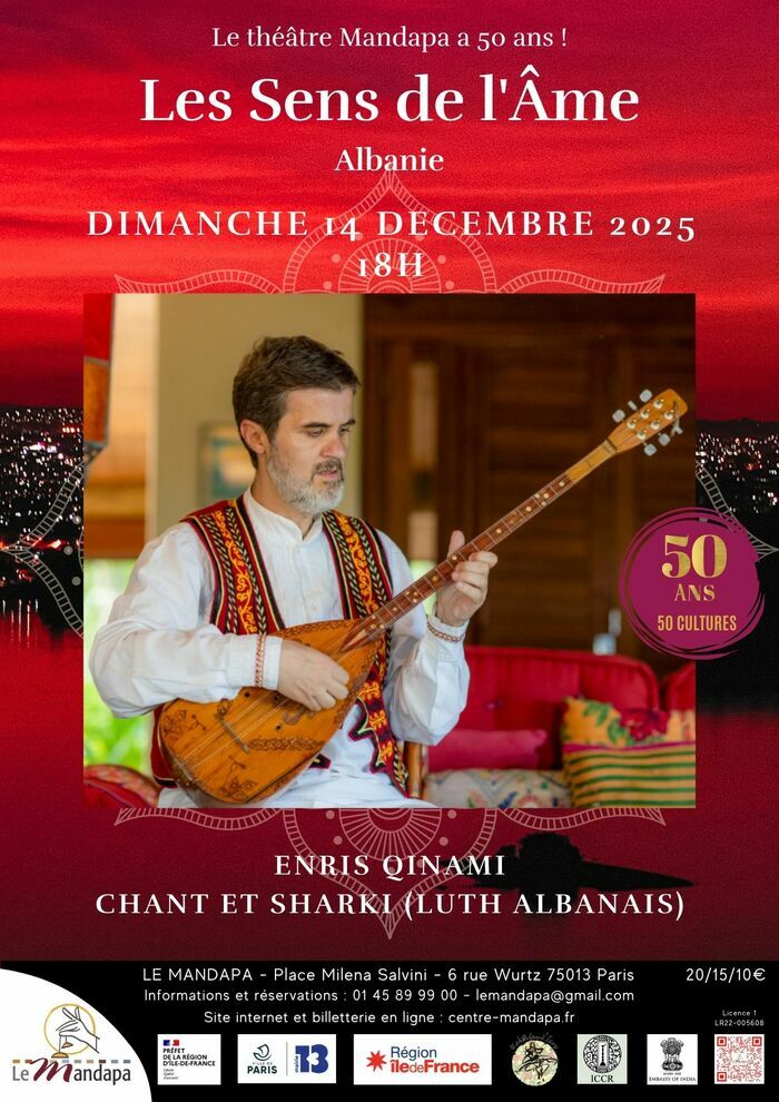Les Sens de l'Âme - Albanie Théâtre Mandapa Paris