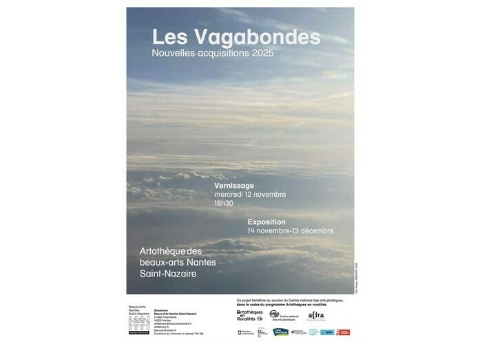 Les Vagabondes - Nouvelles acquisitions 2025 École des Beaux-Arts de Nantes Saint-Nazaire