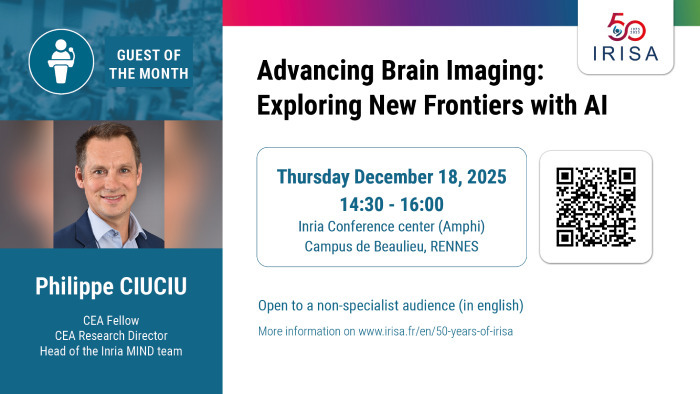 L'invité du mois : Philippe Ciuciu #imagerie #médicale #IA IRISA Rennes