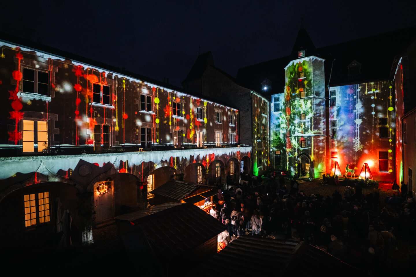 Lumières d'hiver Noël au Château