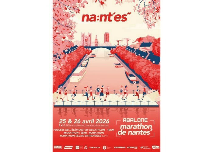 Marathon de Nantes + Semi-marathon + Foulées de l'éléphant Nefs / Machines de l'Ile