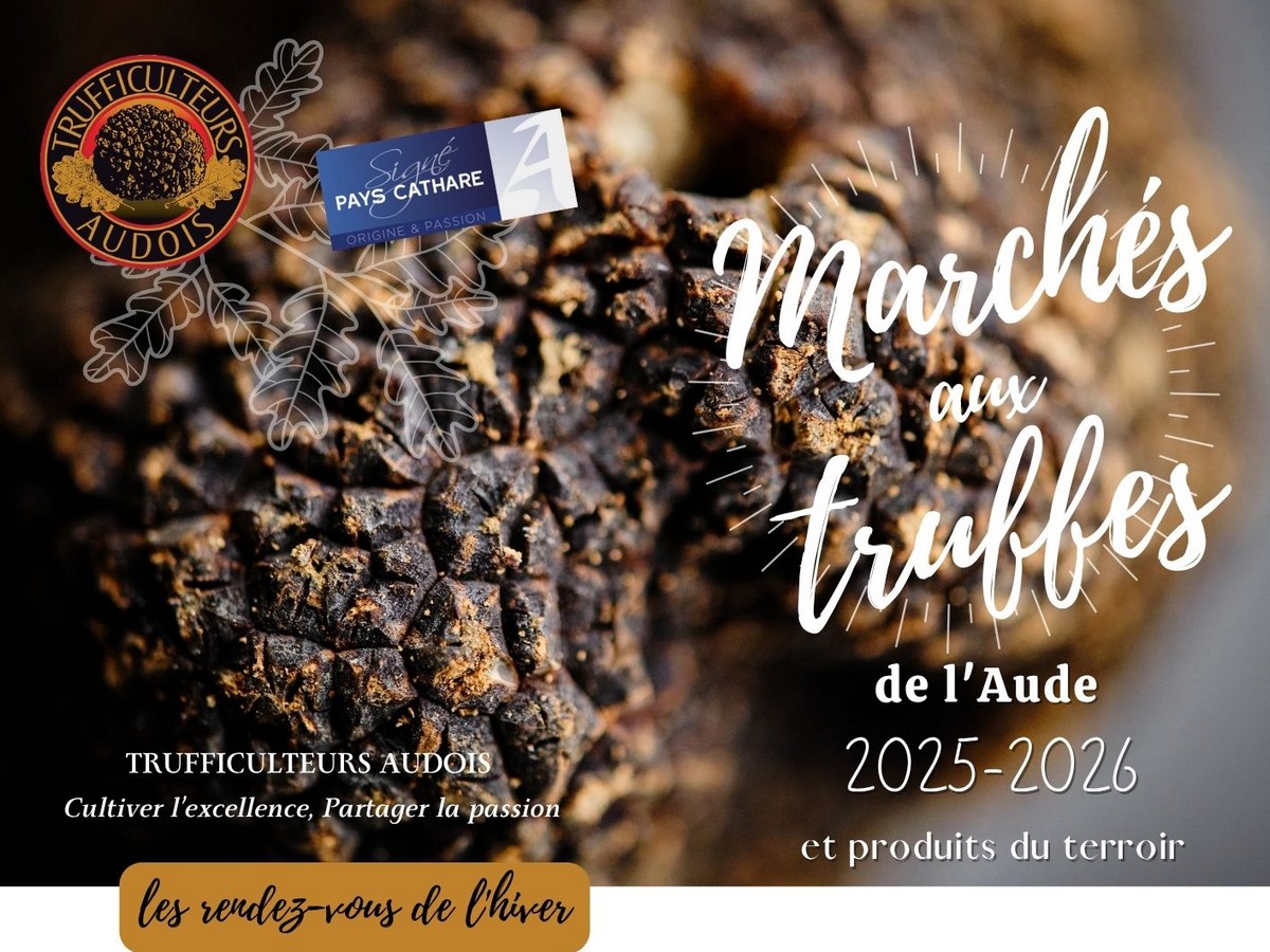MARCHÉ AUX TRUFFES ET PRODUITS DE L'AUDE