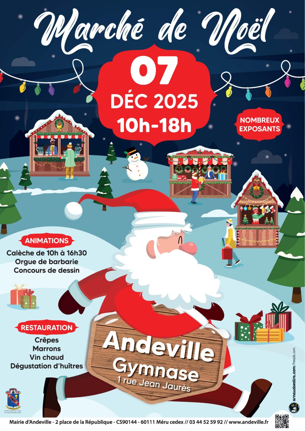 Marché de Noël à Andeville