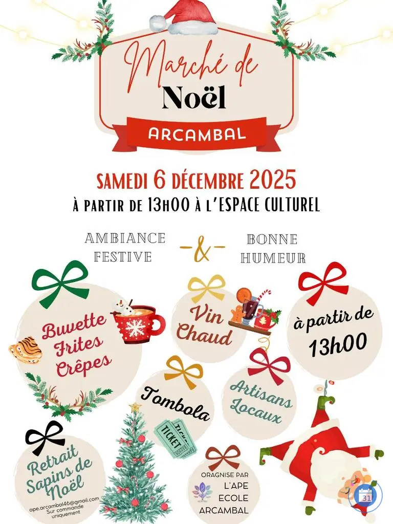 Marché de Noël à Arcambal