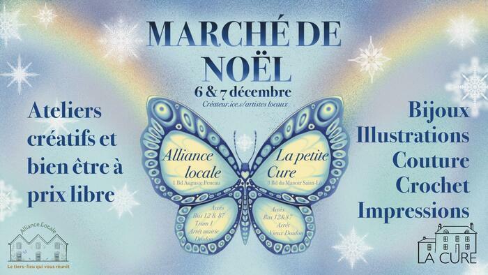 Marché de Noël à Doulon La Petite Cure (café associatif)