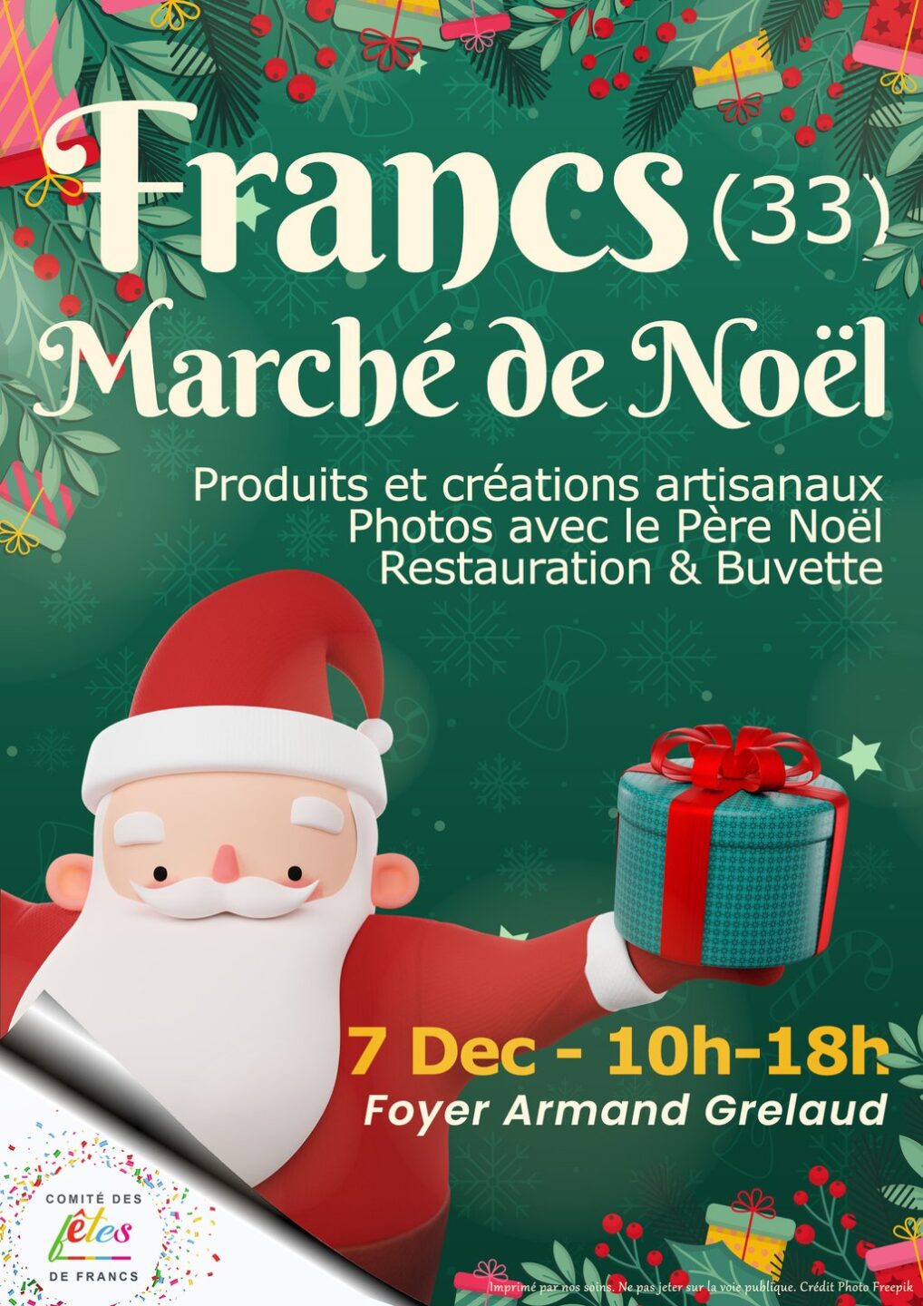 Marché de Noël à Francs