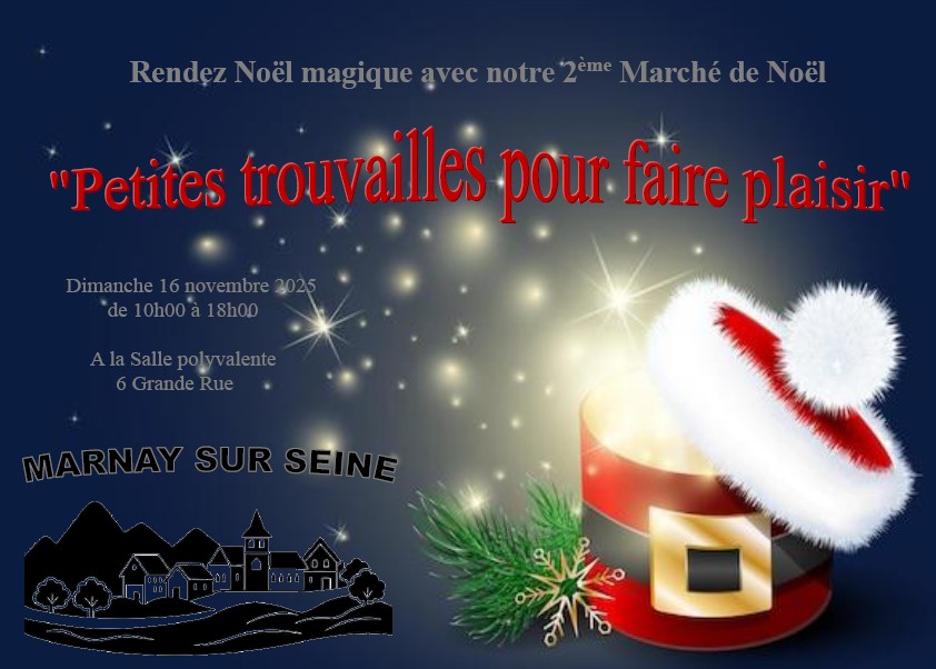 Marché de Noël à Marnay-sur-Seine