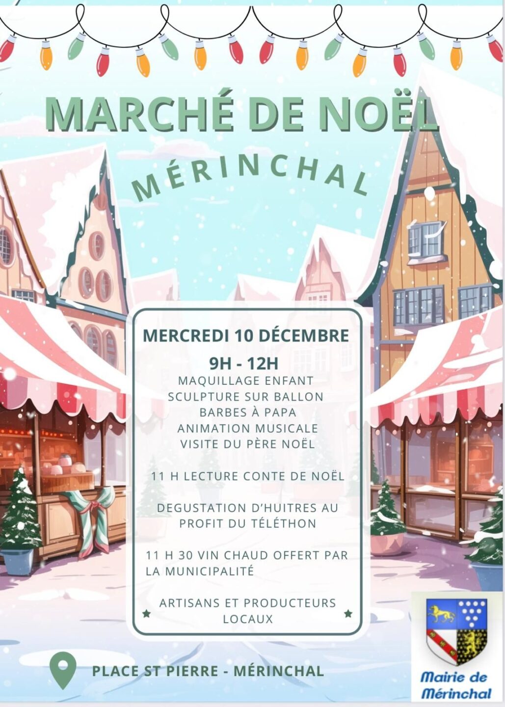 Marché de Noël à Mérinchal