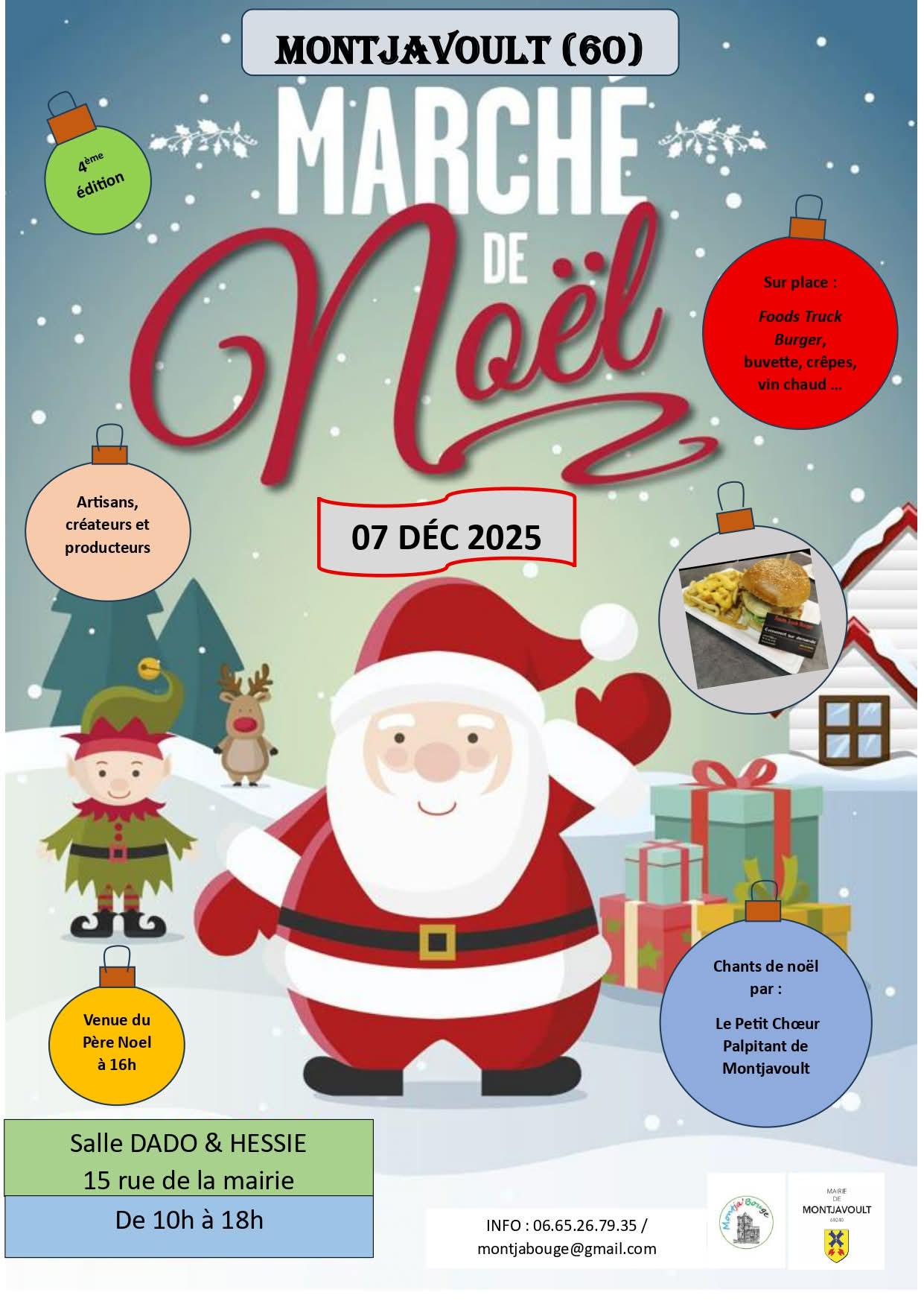 Marché de Noël à Montjavoult