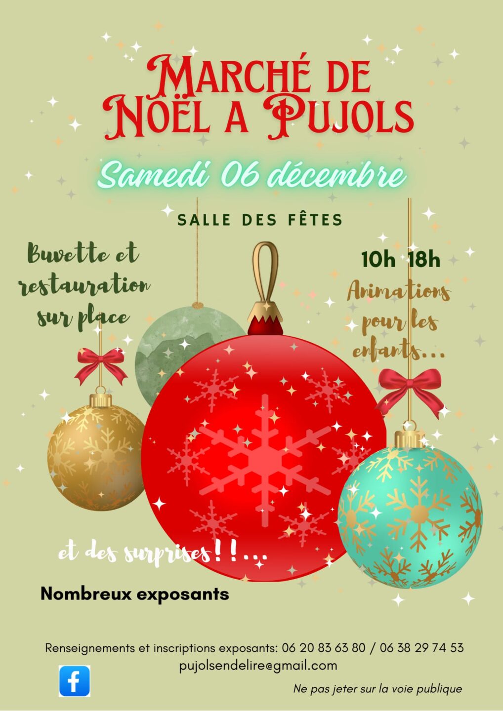 MARCHE DE NOEL A PUJOLS