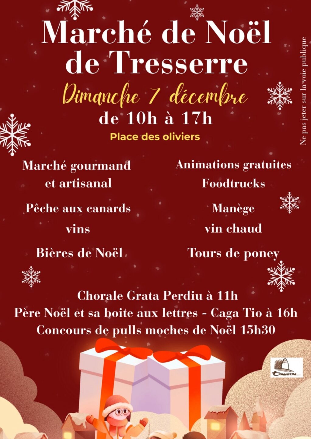 MARCHÉ DE NOËL À TRESSERRE