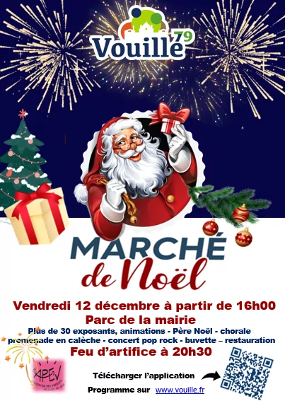 Marché de Noël à Vouillé