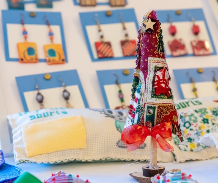 Marché de Noël - Artisanat seniors EHPAD Haute-Mitrie Nantes