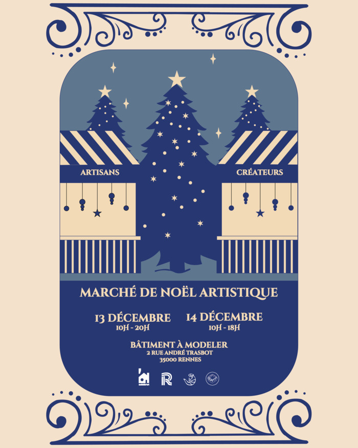 Marché de Noël artistique au BAM Bâtiment à Modeler (B.A.M) Rennes