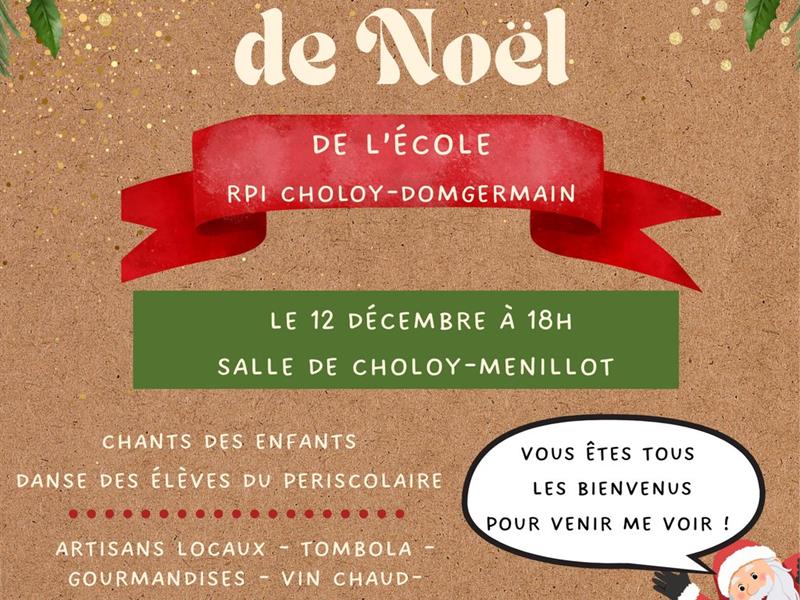 Marché de Noël Choloy-Ménillot