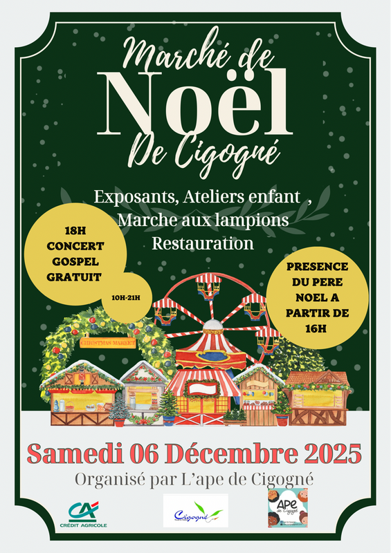 Marché de Noël Cigogné