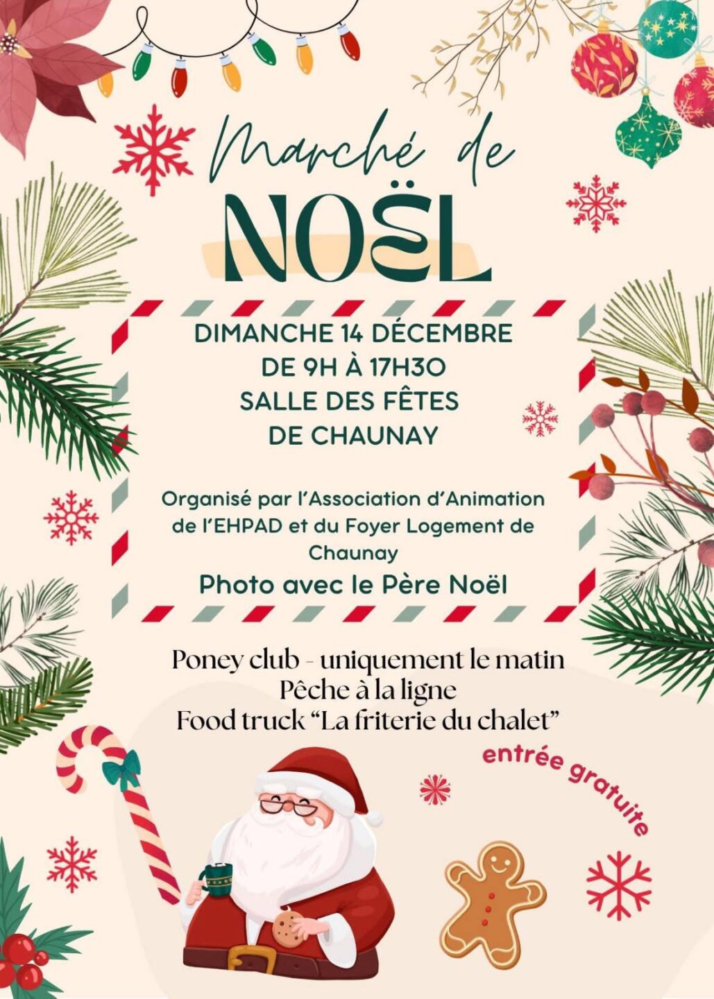 Marché de Noël de Chaunay 2025