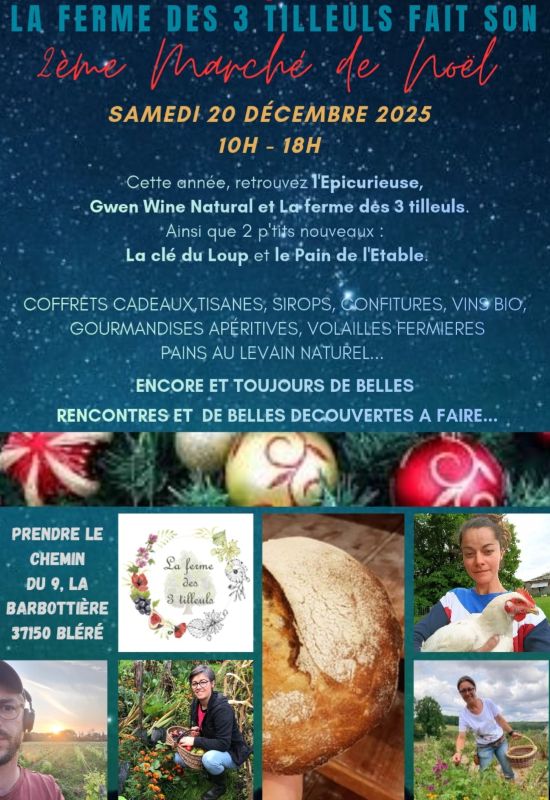 Marché de Noël de la Ferme des 3 Tilleuls