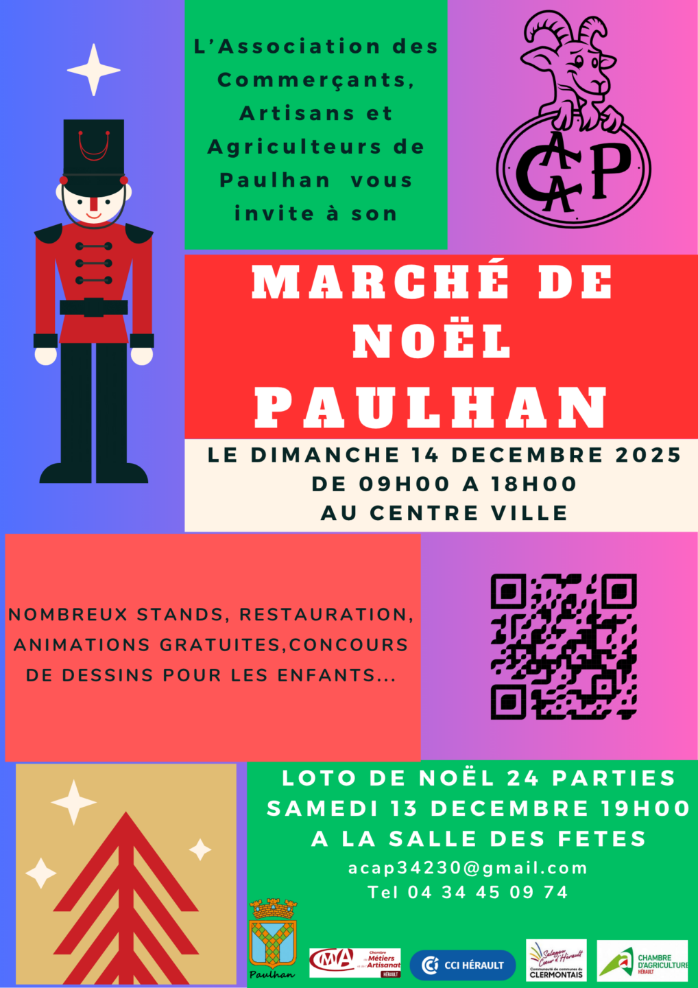 MARCHÉ DE NOEL DE L'ACA²P