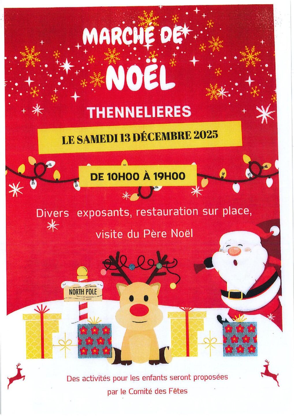 Marché de Noël de Thennelières