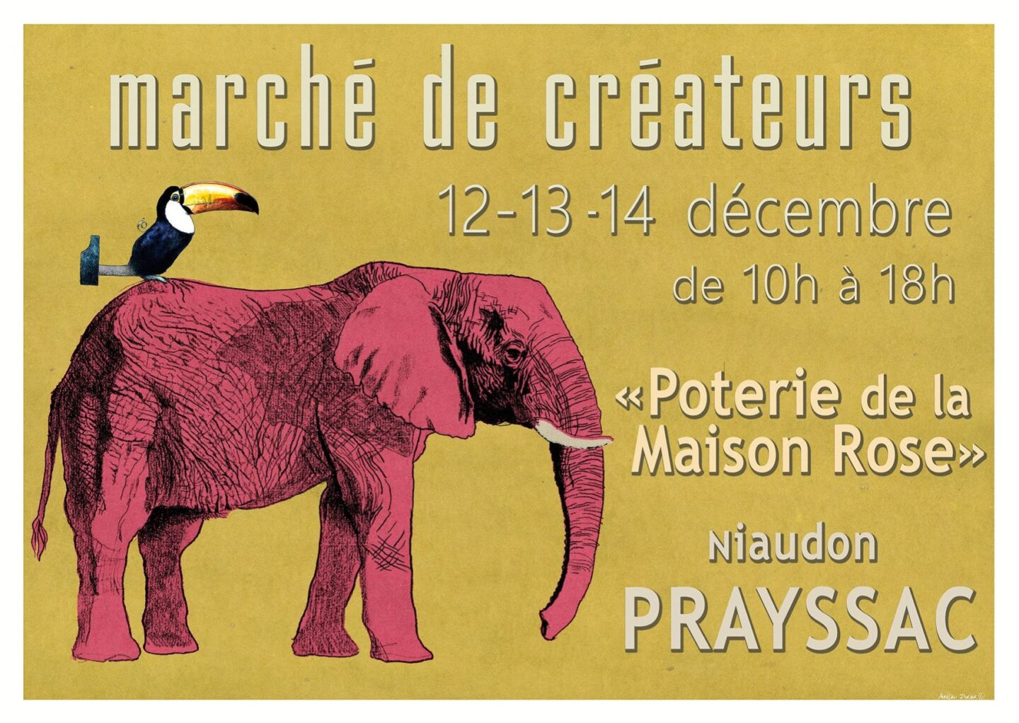 Marché de Noël des créateurs d'artisanat d'art