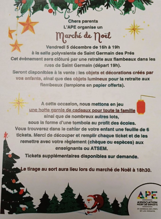 Marché de Noël et Défilé aux lampions