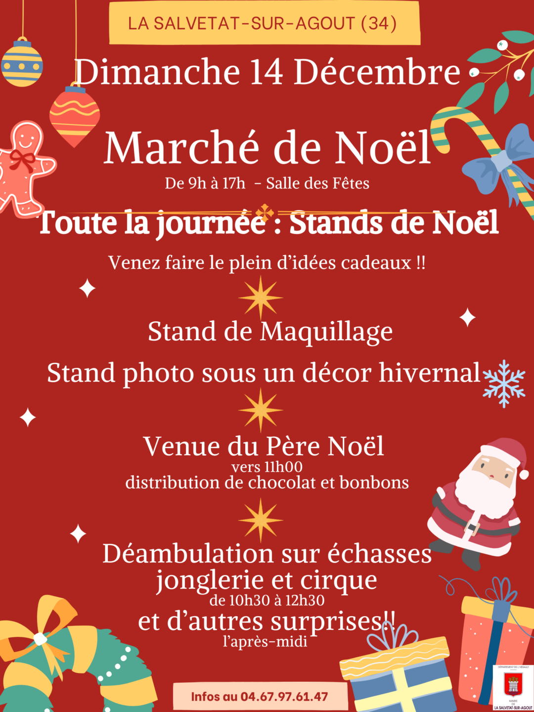 MARCHÉ DE NOËL Chhemin du Redoundel La Salvetat-sur-Agout 2025-12-14 MARCHÉ DE NOËL